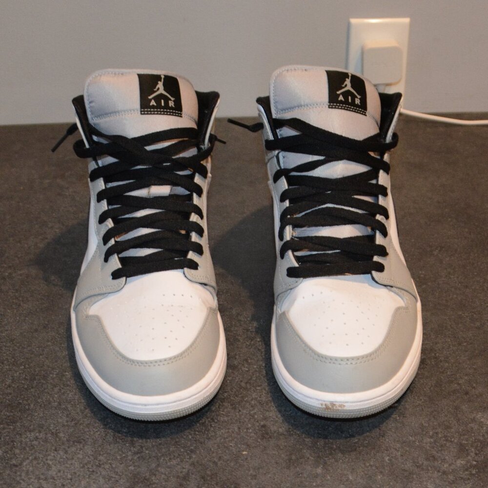 Nike Air Jordan grey, white and black size 12.5 Men's